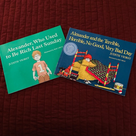 Two New Alexander Books Author Judith Viorst - Picture 1 of 5